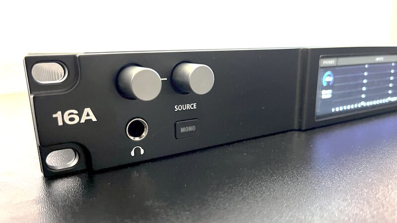 MOTUオーディオインターフェイスのフラッグシップモデル、16A