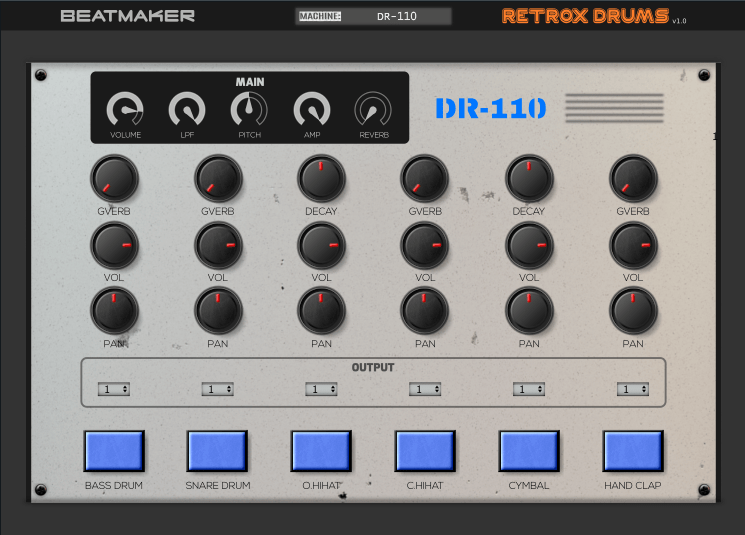 無料】アナログドラムマシンBOSS DR-110 Dr. Rhythmを再現した、BeatMaker「Retrox Drums」が無償配布開始！ |  Computer Music Japan