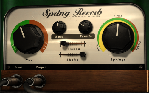 ヴィンテージな質感を持ったスプリングリバーブプラグイン、Softube「Spring Reverb」が40%OFF！ | Computer Music  Japan