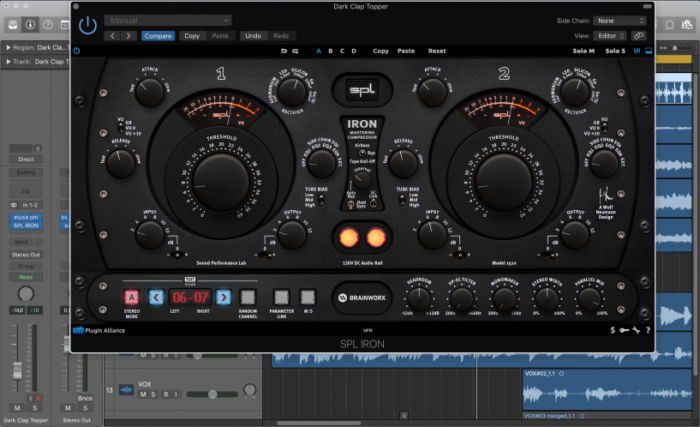Plugin Alliance】マスタリングコンプレッサー、SPL「IRON