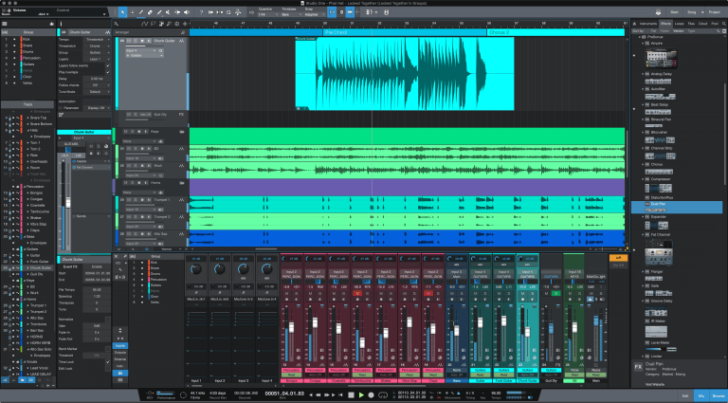 DAW】70種類以上の新機能と改善を施した、PreSonus「Studio One 4.5 ...