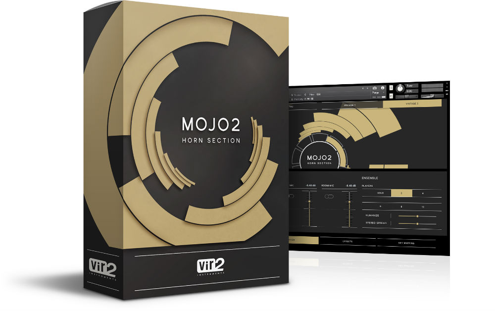 Vir2渾身のホーンセクション音源ライブラリ、Vir2 Instruments「Mojo 2