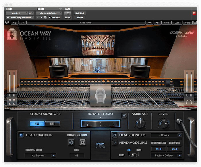スタジオでスピーカーを通したような音響空間をヘッドフォン上に再現するプラグイン Waves Nx Ocean Way Nashville リリース Computer Music Japan