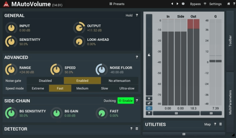 年末セール】ボーカルやベースなどの音量を自然に自動調整する