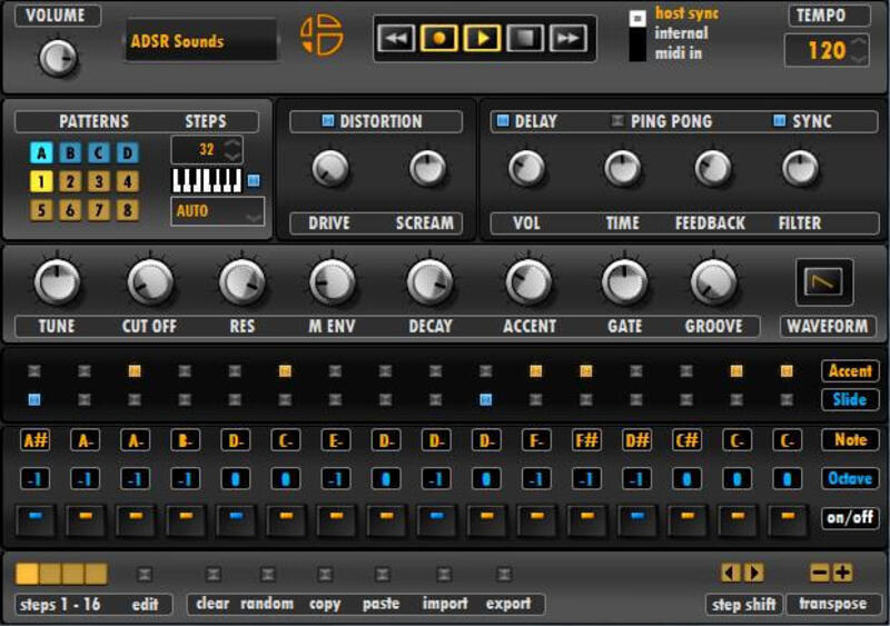 303の日】Roland TB-303を新しいインターフェースで再現したベース