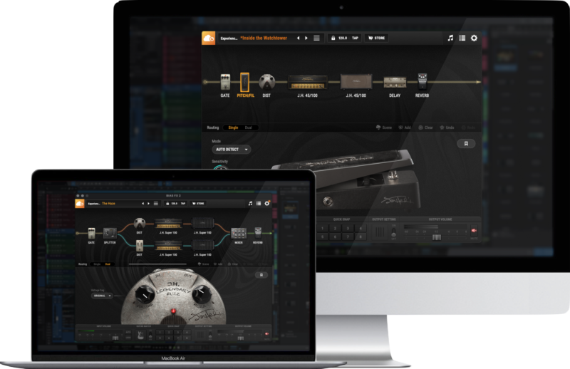 ジミ・ヘンドリックスのサウンドを再現した公式ライセンスのBIAS FX 2