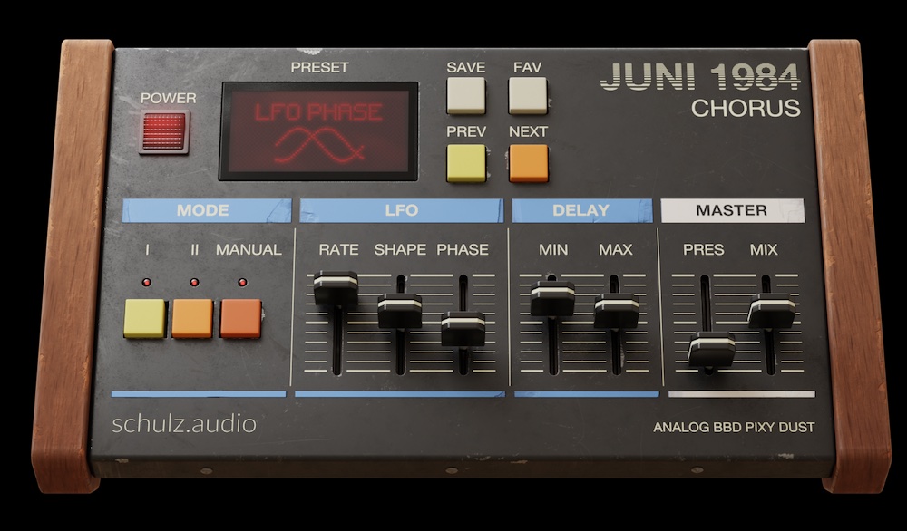 無料】JUNO-106のディレイ回路をモデル化した強力なパラメトリック
