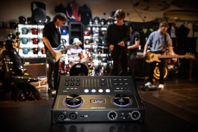 ミュージシャン向け本格オーディオインターフェイス、Avid「MBOX