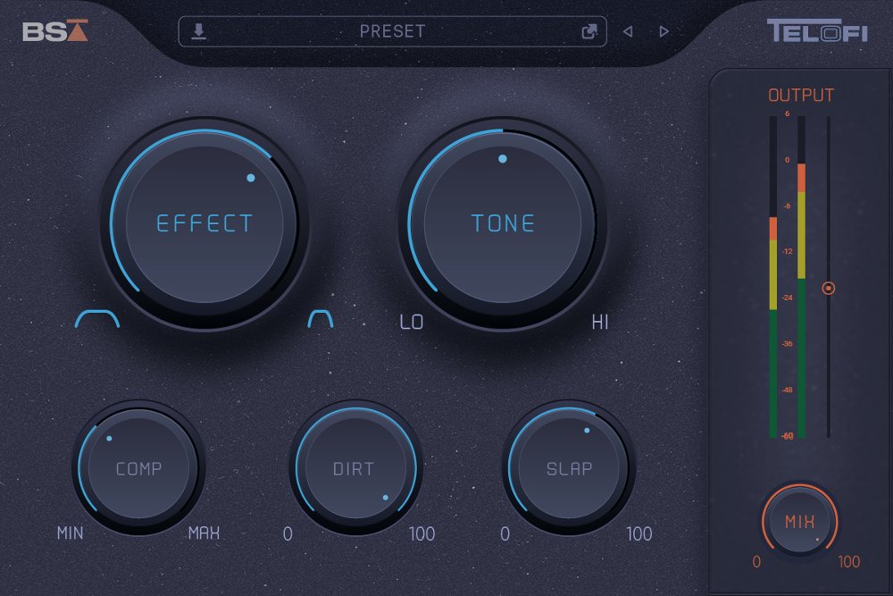 たった1つのプラグインでクラシックなテレフォンエフェクトを実現する、Black Salt Audio「TeloFi」リリース