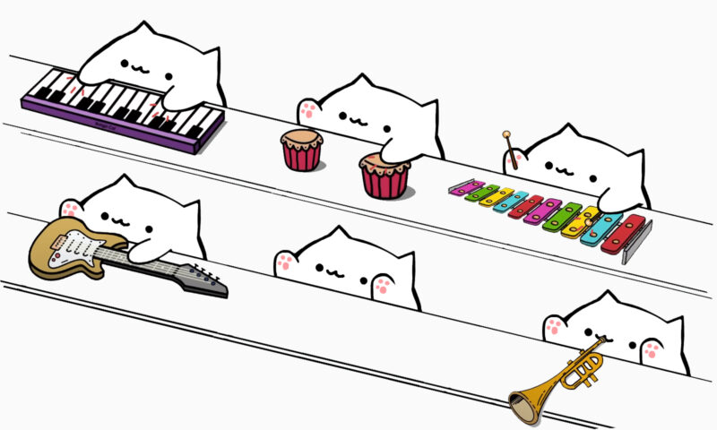無料】6種類の音色を搭載した、Audio Fusion Breau「Bongo Cat Band