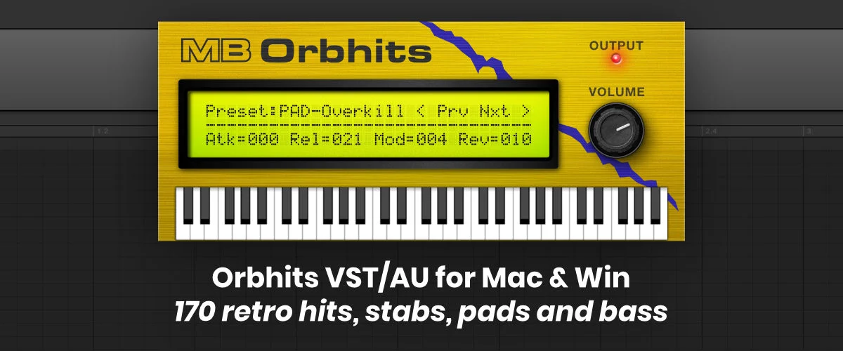 無料】テクノ・ダンス向けのハードウェア音源E-MU Orbitを再現した