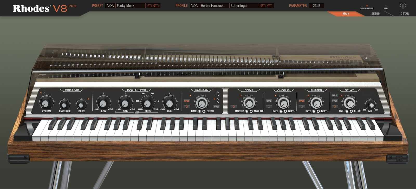 Rhodes Piano ピックアップ Mk1後期、Mk2対応 【2本セット】 4/4まで】唯一のRhodesエレクトリックピアノ公式ソフトウェア