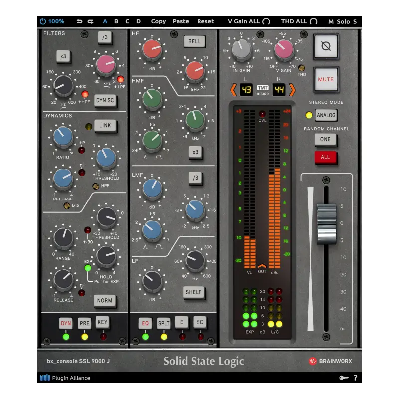HIP-HOP、R&Bのための最も有名なSSLコンソール、Plugin Alliance