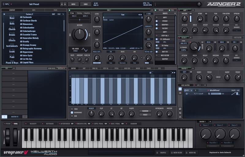 最強のシンセサイザーのひとつ、Vengeance Sound「VPS Avenger 2