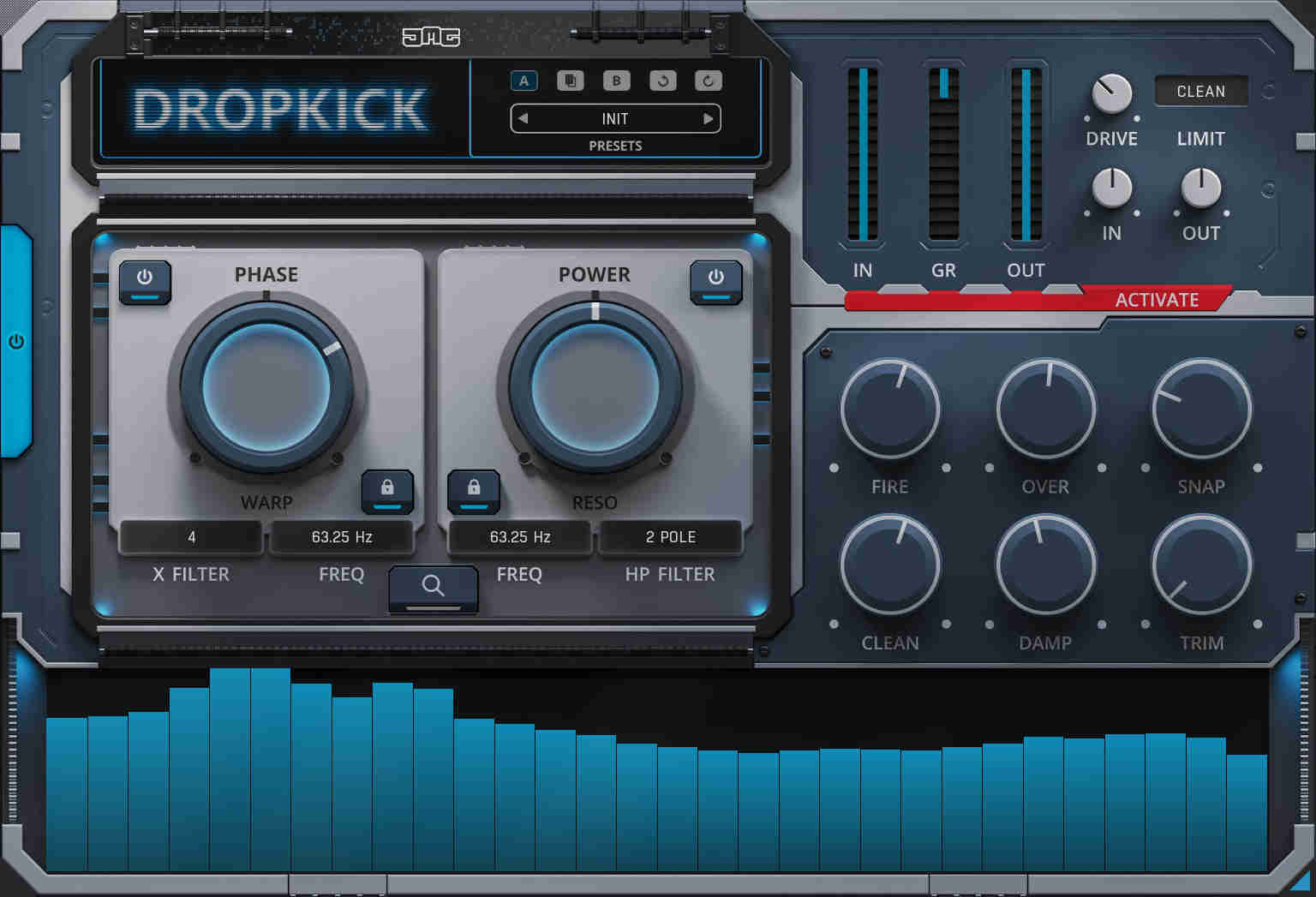 キックを処理するための8つのプロセッサーを搭載した究極のツールキット、United Plugins「Dropkick Drum」リリース ...