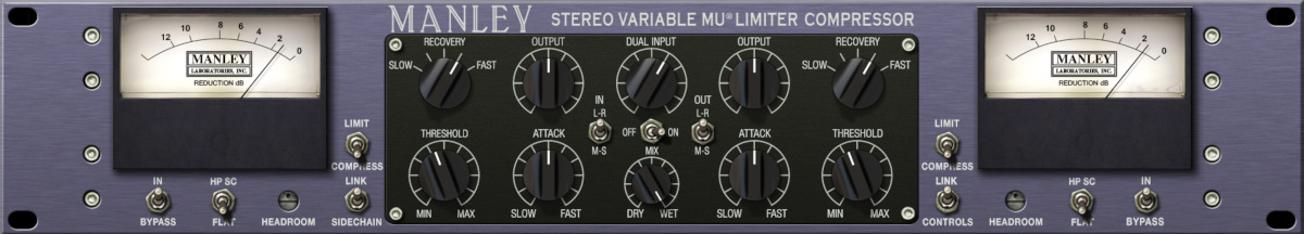 Manleyのフラッグシップ・チューブコンプレッサー、Universal