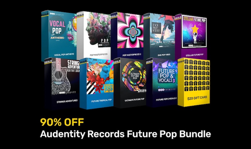 現代のクリエイター向けにカスタマイズされた9種類のサンプルパックバンドル、Function Loops「AUDENTITY RECORDS ...