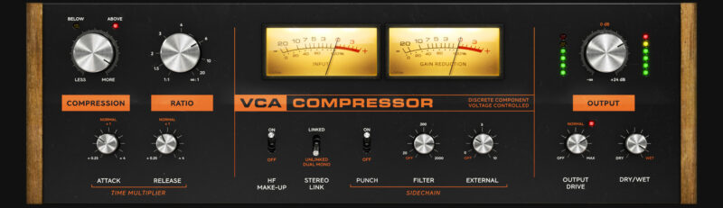 無料】1970年代を象徴するDBX160コンプレッサー/リミッターをエミュレートした、Softube「VCA Compressor」(通常＄149)無償配布開始！  | Computer Music Japan