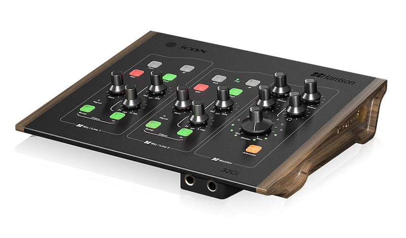 ✨ICON Pro Audio 32Ci Harrison 納品書 OTG機能 伝説的なコンソール32CにインスパイアされたHarrisonマイクプリ搭載