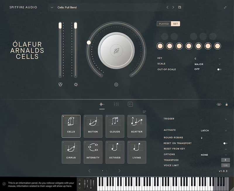 調性感のある独創的な音色を奏でるストリングス・テクスチャー音源