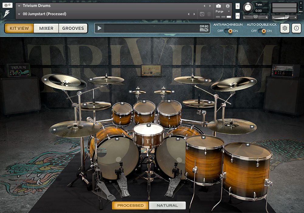 値下げ❣️フリースタイルドラムVOD16 ドゥンドゥン TriviumのドラマーAlex Bentの卓越したパフォーマンスをこの手で鳴らす