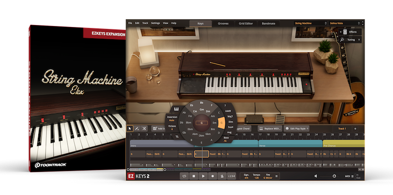 ストリングスシンセサイザーSolina String Ensembleを収録したEKX拡張音源、TOONTRACK「EKX – STRING ...