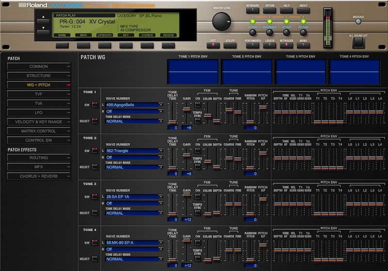 Roland ローランド XV-5080 音源モジュール Rolandの音源モジュールXV-5080のメンテナンス（その1：下調べ