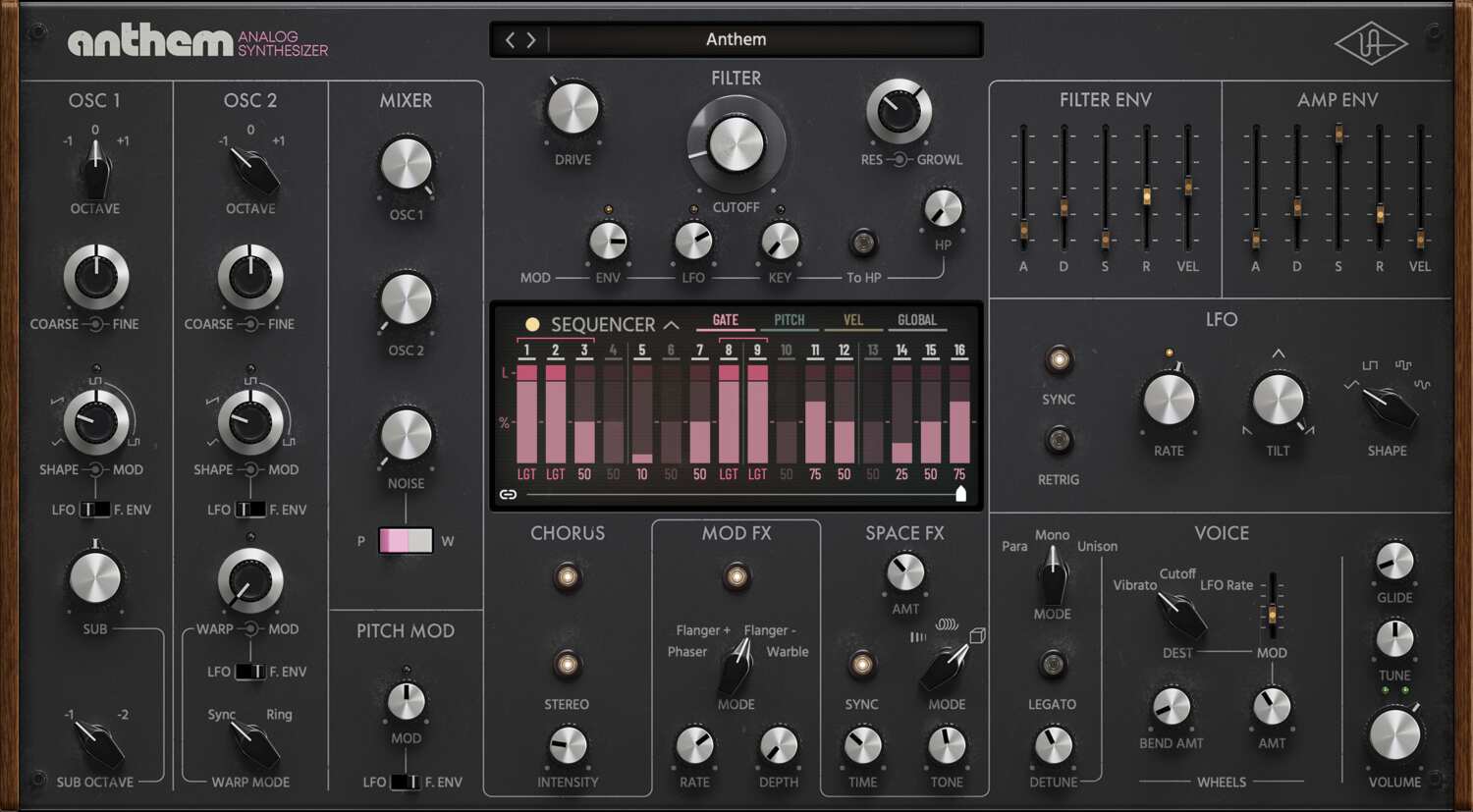 最大、最凶のアナログ・サウンド！Universal Audio「Anthem Analog