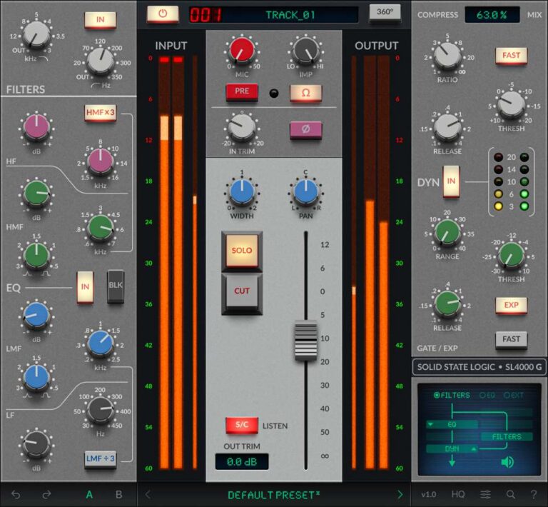 伝説のコンソールが本家から登場！コンポーネントレベルまで詳細にモデリングした、Solid State Logic「SSL 4K G」リリース ...