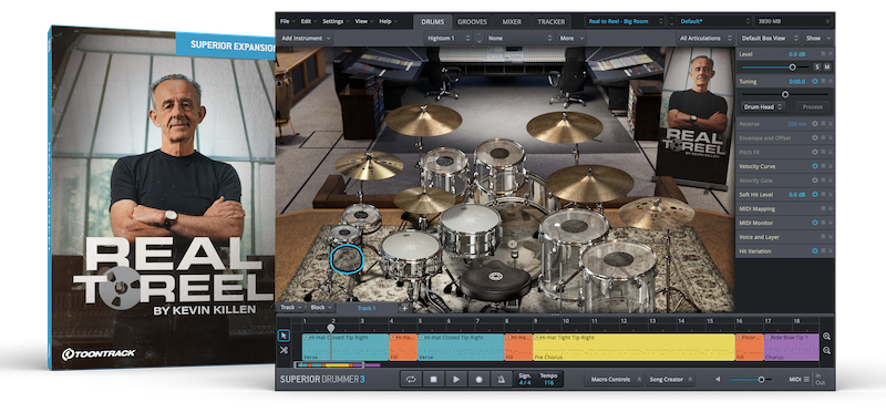 数多くの賞を受賞してきた Kevin Killen が手掛ける臨場感あふれるSDX