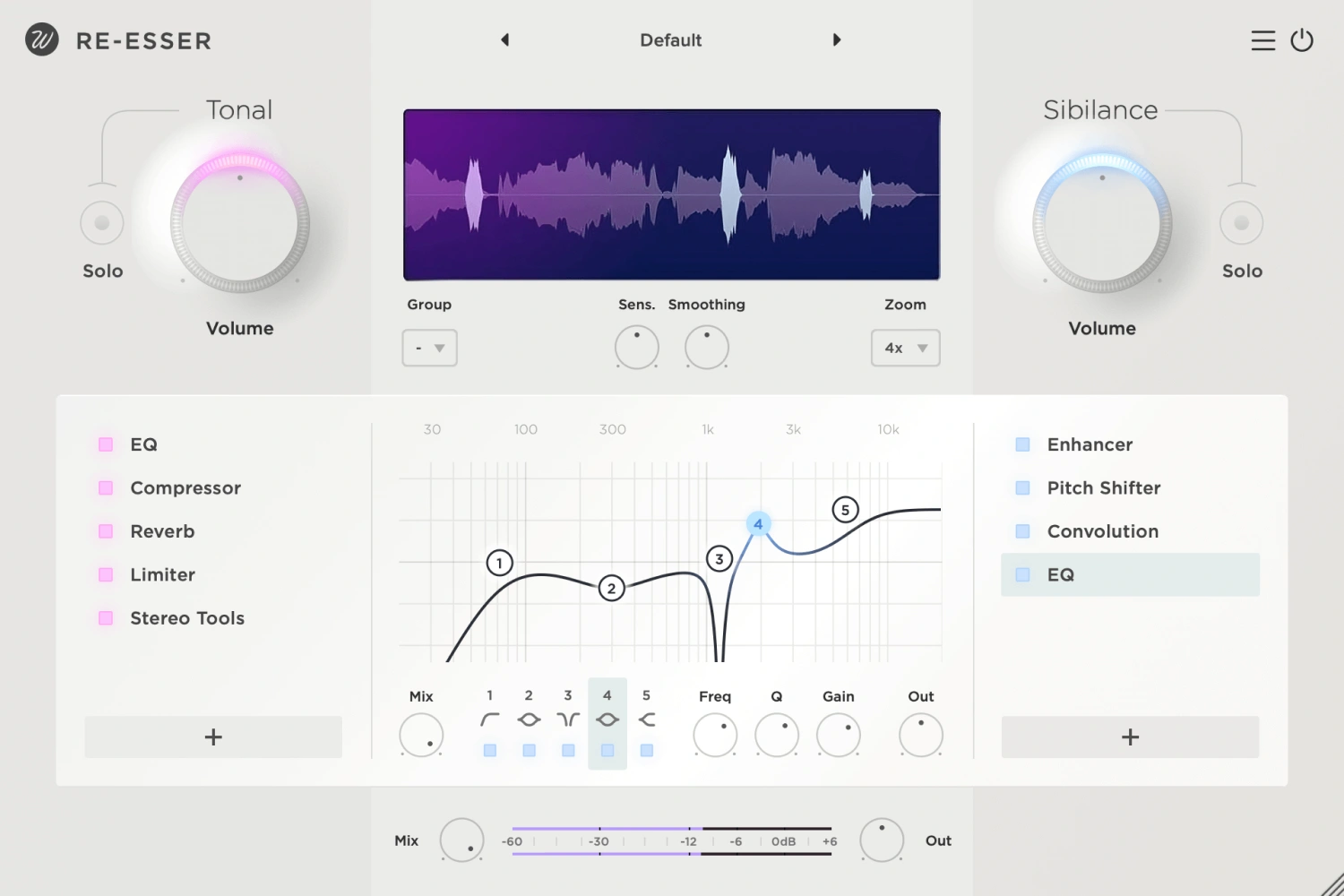 12/9夕方まで】最先端の検出システムで歯擦音と音色をインテリジェントに分離しディエッサーの可能性を再定義する、Wavesfactory「Re-Esser」リリース！  | Computer Music Japan