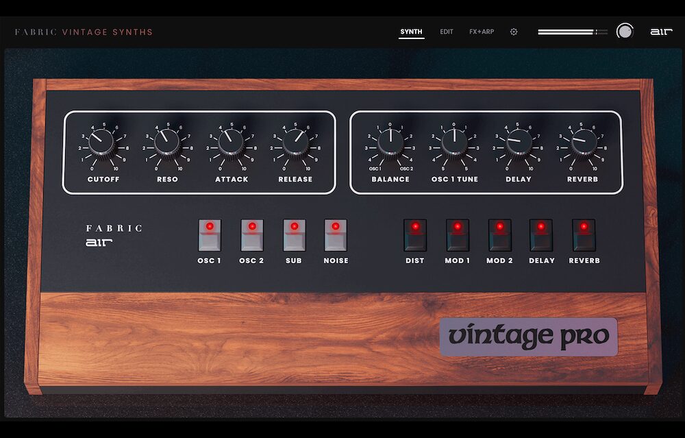 シンプルかつ迅速な操作で温かみのあるノスタルジックなサウンドを提供