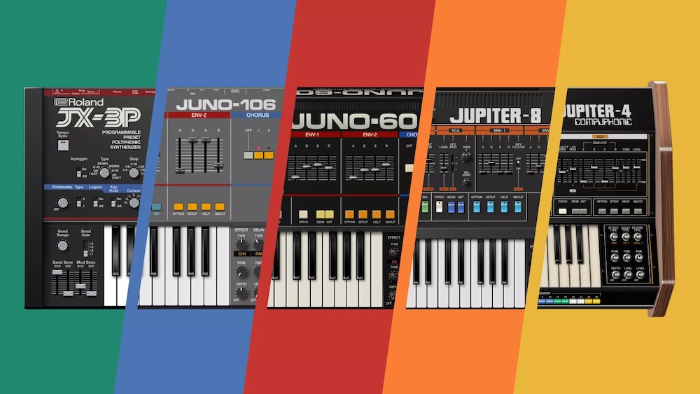 5種類のポリフォニックシンセサイザーコレクション、Roland「Analog