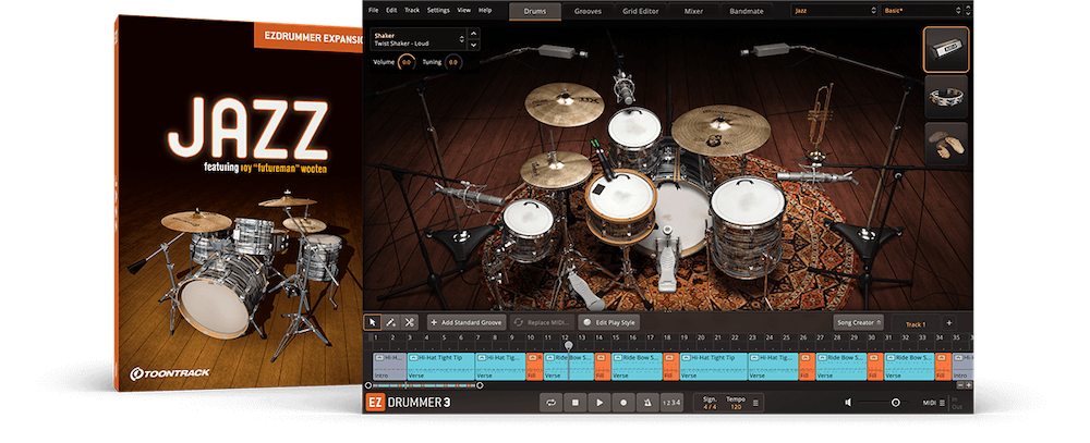 週末限定】全てを兼ね備えたジャズ専用拡張ドラム音源、 Toontrack