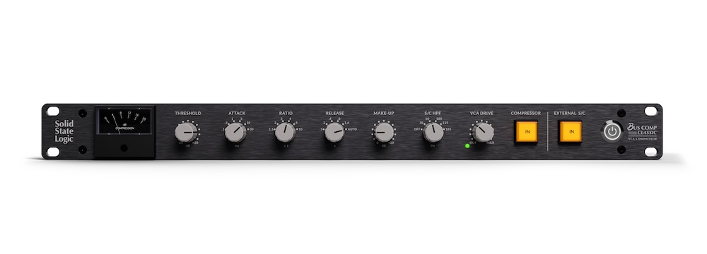 約20年ぶりに復活！新機能VCA Driveを搭載したSSLバスコンプ、Solid State Logic「Bus Comp Classic ...