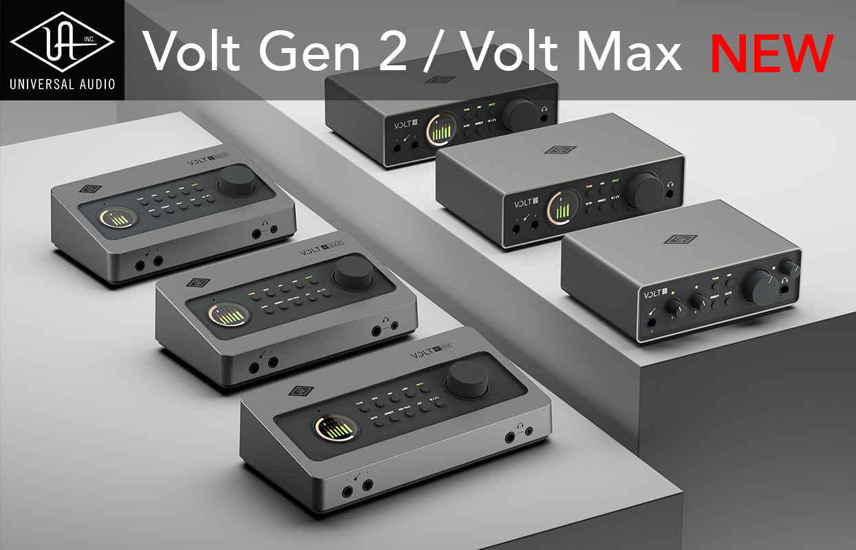 次世代USBオーディオインターフェイスの新製品、Universal Audio「Volt